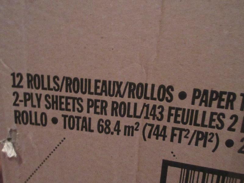 10+ Bounty Case of Paper Towels 12 Rolls 2 Ply, 2 Packages