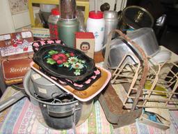 Misc. Lot - 'Ire Bin', Coca Cola Flash, Pots, Pans, Etc.