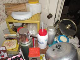 Misc. Lot - 'Ire Bin', Coca Cola Flash, Pots, Pans, Etc.
