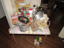 Misc. Lot - 'Ire Bin', Coca Cola Flash, Pots, Pans, Etc.
