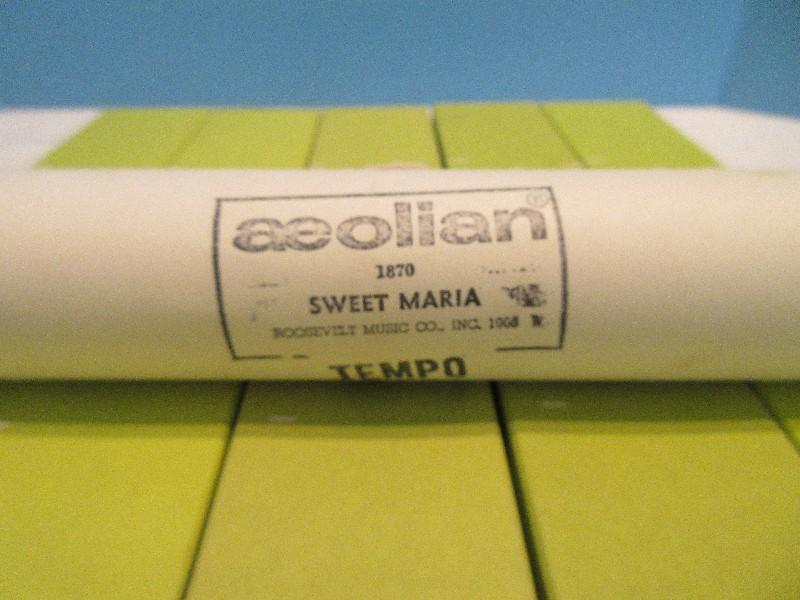 5 Player Piano Aeolian Music Rolls in Original Boxes "You'll Never Know", "I Wish You Love"