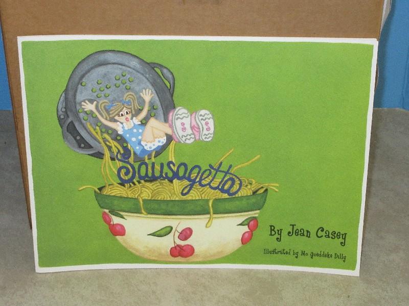 30 Plus Sausagetta Paperback Children's Books Local Author Jean Casey First Edition