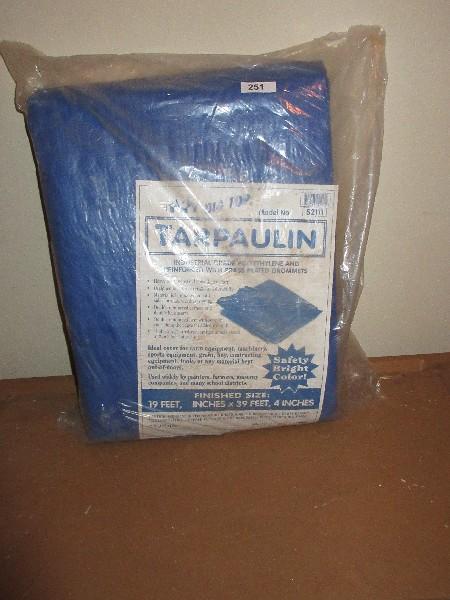 Big Top Tarpaulin 19ft New in Pack