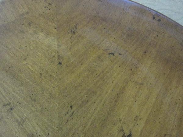Drexel Furniture Heritage Collection Simulated Walnut Oval End Table Cabinet