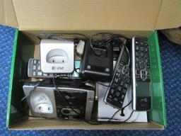 Office Lot - Amplified Spirit Phone, AT & T Phones, Hole Punch, Computer Speakers
