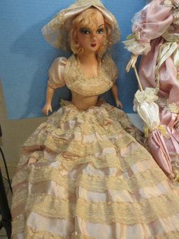 Group - Collectors Dolls Gorham Doll Collection Musical Porcelain 18 1/2" Doll "Colette"