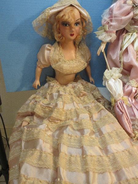 Group - Collectors Dolls Gorham Doll Collection Musical Porcelain 18 1/2" Doll "Colette"