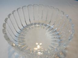 Striking Mikasa Crystal High Point Serving Bowl