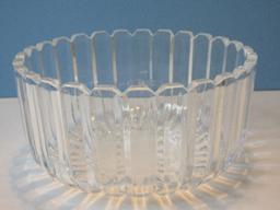 Striking Mikasa Crystal High Point Serving Bowl