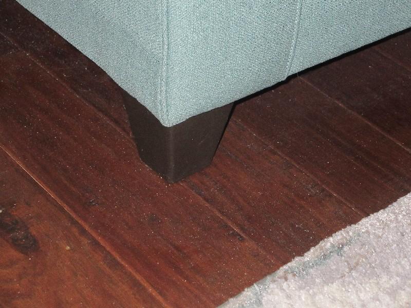 S&S Mfg. Furniture Transitional Modern Rolled Arm Sofa Couch Stallion Turquoise Upholstery