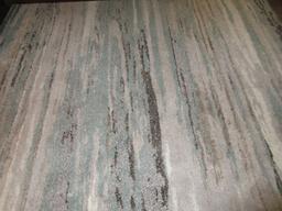 Central Oriental Natco Home Fashions Structures Still Water Collection Multi-Color Variation