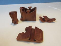 Master Craftsman Carpenter Wood Puzzle Trinket Box