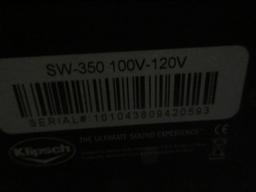 Klipsch SW350 Subwoofer Ultimate Sound Express