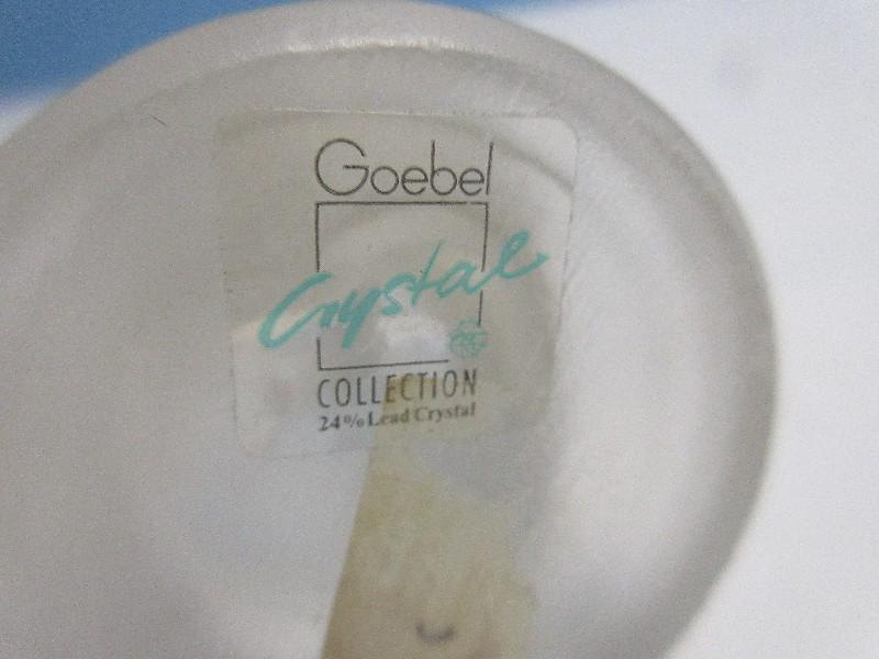 M.I. Hummel Goebel Crystal Collection Figurines 3 3/4" Visiting, 3 1/2" Meditation,