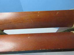 Maple Folding Luggage Suitcase Rack (Some Nicks/Scratches)