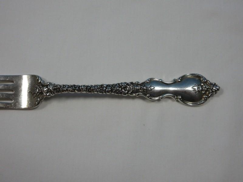 4 pc. International Sterling Silver Du Barry Pattern Flatware Heavy Repousse Floral and Scroll