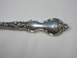 4 pc. International Sterling Silver Du Barry Pattern Flatware Heavy Repousse Floral and Scroll