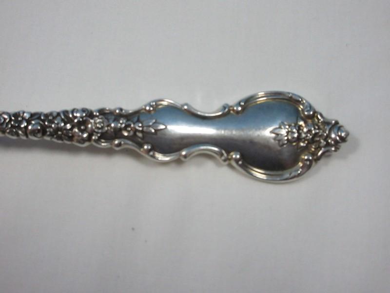 4 pc. International Sterling Silver Du Barry Pattern Flatware Heavy Repousse Floral and Scroll