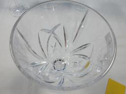 Set 4 Waterford Crystal Marquis Collection Brookside Pattern 8 5/8" All Purpose Wine Stemware