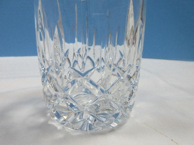 Set of 4 Gorham Crystal Lady Anne Signature Pattern 4" Double Old Fashioned Tumblers
