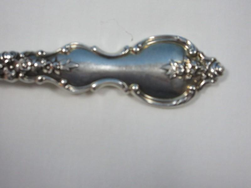 4 pc. International Sterling Silver Du Barry Pattern Flatware Heavy Repousse Floral and Scroll