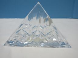 Waterford Crystal Lismore Pattern Letter Holder In Original Box