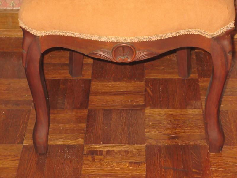 Splendid Walnut Balloon Back Parlor Chair Carved Detail Grape, Nuts and Foliage