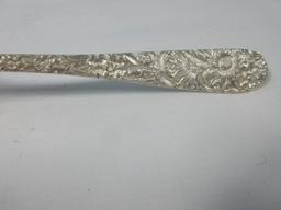 5 pc. Iconic Repousse Kirk Stieff Sterling Silverware Place Size Setting Glossy Finish New French