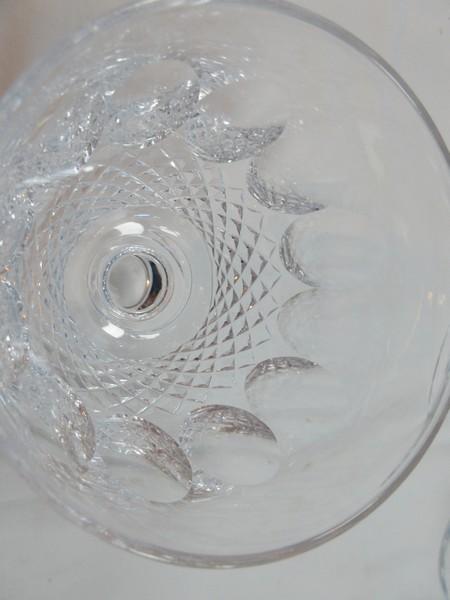 Set of 4 Waterford Crystal Colleen Pattern 5 1/4" Short Stem Water Goblets 3 1/8"W 8oz.