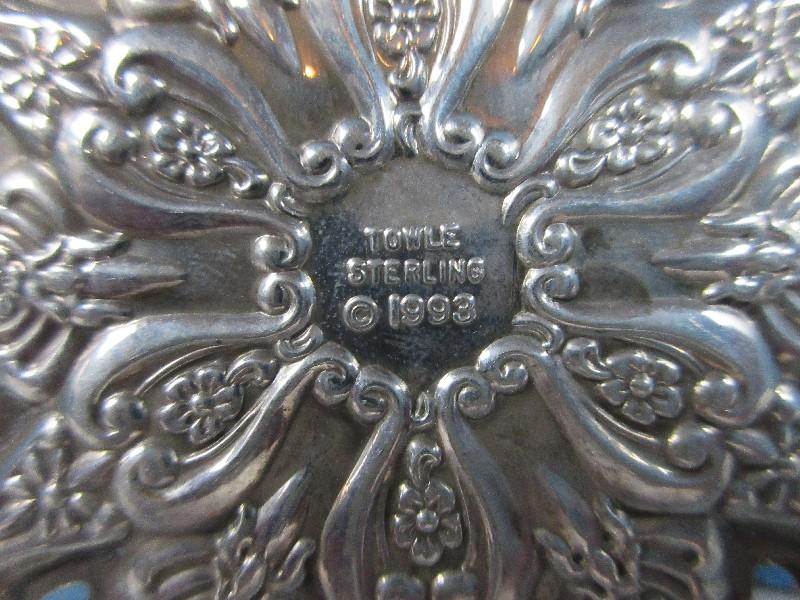 1993 Annual Towle Sterling Silver Old Master Snowflake Ornament-Wgt. 17.77G+/-, Ret. $60.00