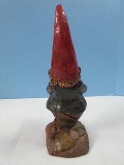 Collectors Tom Clark Gnomes 7 1/4" "Chalmers" Pecan Resin Figurines by Cairn Studios Retired