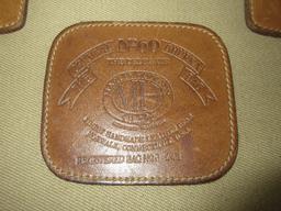 5pcs Vintage Original Churka Bags Marley Hodgson Finest Handmade Leather Gear Registered
