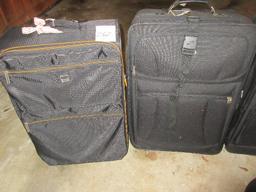 Lot Misc Luggage Suitcases American Tourist, Ricardo, Lucas & Other