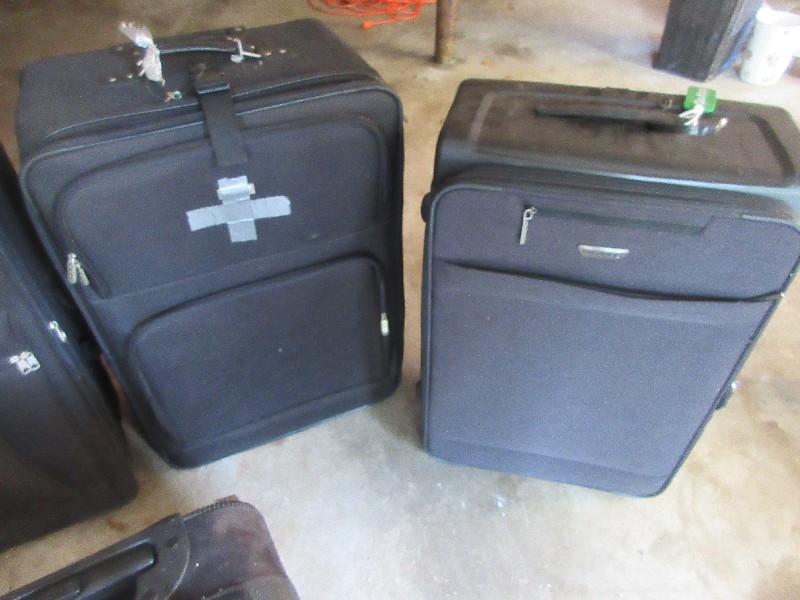 Lot Misc Luggage Suitcases American Tourist, Ricardo, Lucas & Other