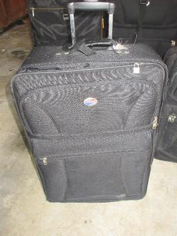 Lot Misc Luggage Suitcases American Tourist, Ricardo, Lucas & Other