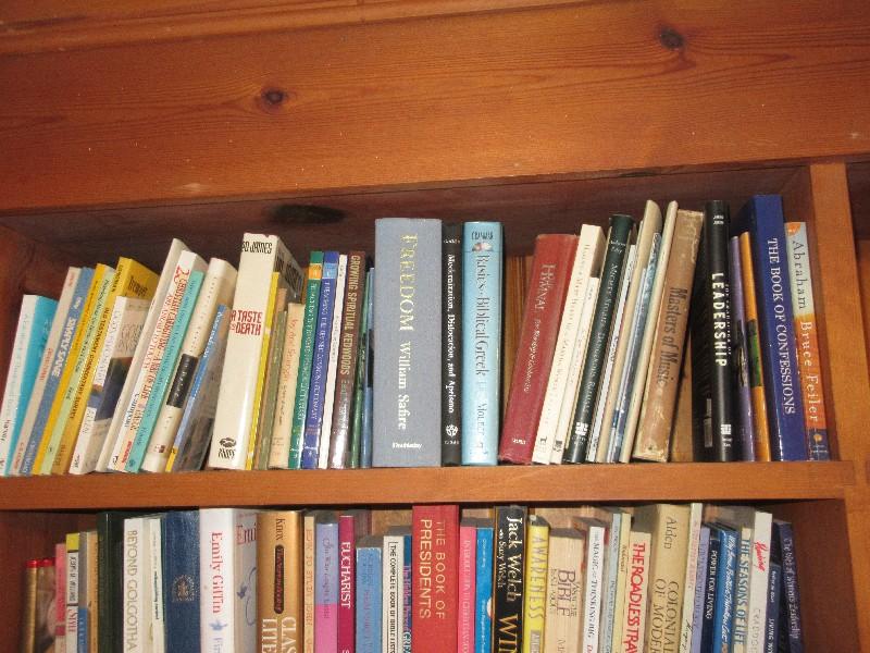 Lot Misc Books Paperback/Hardback Self Help, Webster College Dictionary, Religious etc.