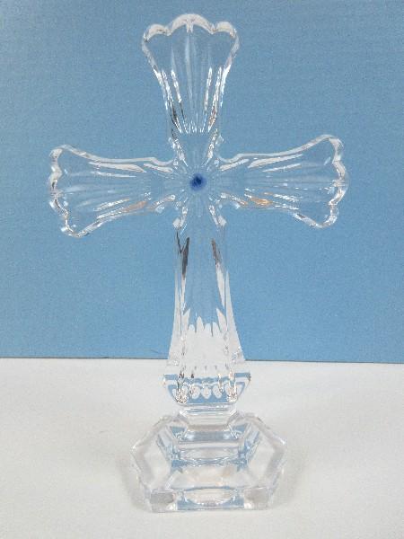 Noble Excellence Radiance Jewel Standing Crystal 8 3/4" Cross Figure