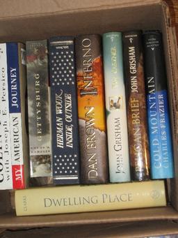 Lot Misc Books Self Help, Novels, History, Colin Powell, Dwelling Place, etc.