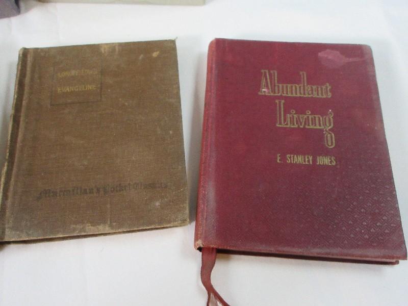 Lot Antique & Other Books Ivanhoe 1916, Memoirs of Yellow Plush 1887, Longfellows 1900,