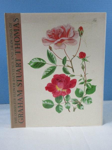 The Complete Flower Paintings & Drawings of Graham Stuart Thomas Coffee Table Book 1987