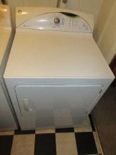 GE White Front Load Clothes Dryer HE Sensor Dry w/Multi Settings