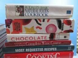 2 Books Misc Cookbooks Annual Southern Living, Chocolate, McCalls Cooking School, etc.