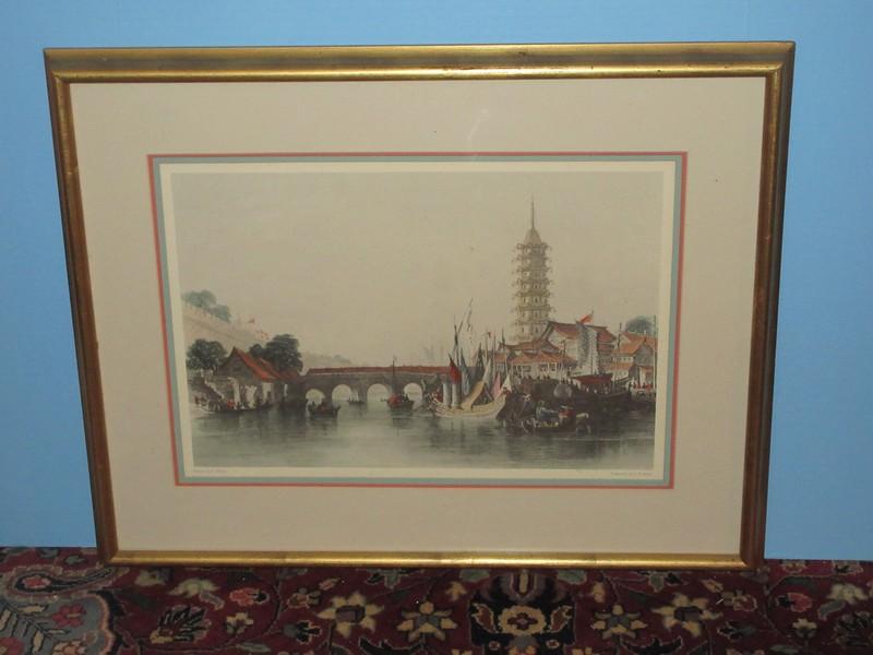 Beautiful Reproduced & Enlarged From Original Engraving by Thomas Allom 1804-1873 China