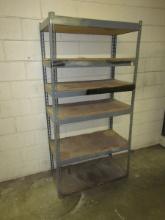 Utility Storage Metal Rack 6' x 3' x 18 1/2"