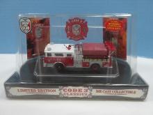 Mack Code 3 Collectors Classics 1/64 Scale Ltd Edition Die Cast Yonkers, New York Fire Dept-NIP
