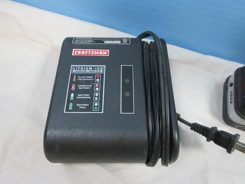 Craftsman Lithium-Ion 16V Die hard Cordless 3/8" Drill/Driver w/Charger & Task Light