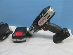 Craftsman Lithium-Ion 16V Die hard Cordless 3/8" Drill/Driver w/Charger & Task Light