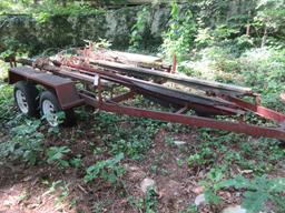 Double Axle Boat Trailer Approx. 18 L