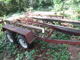 Double Axle Boat Trailer Approx. 18 L