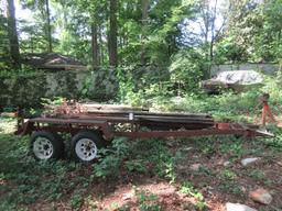Double Axle Boat Trailer Approx. 18 L